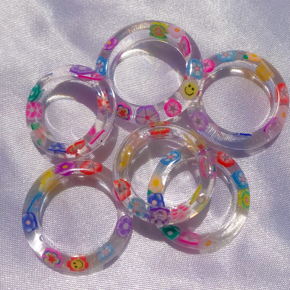 Resin Rings - Picture 2 of 3